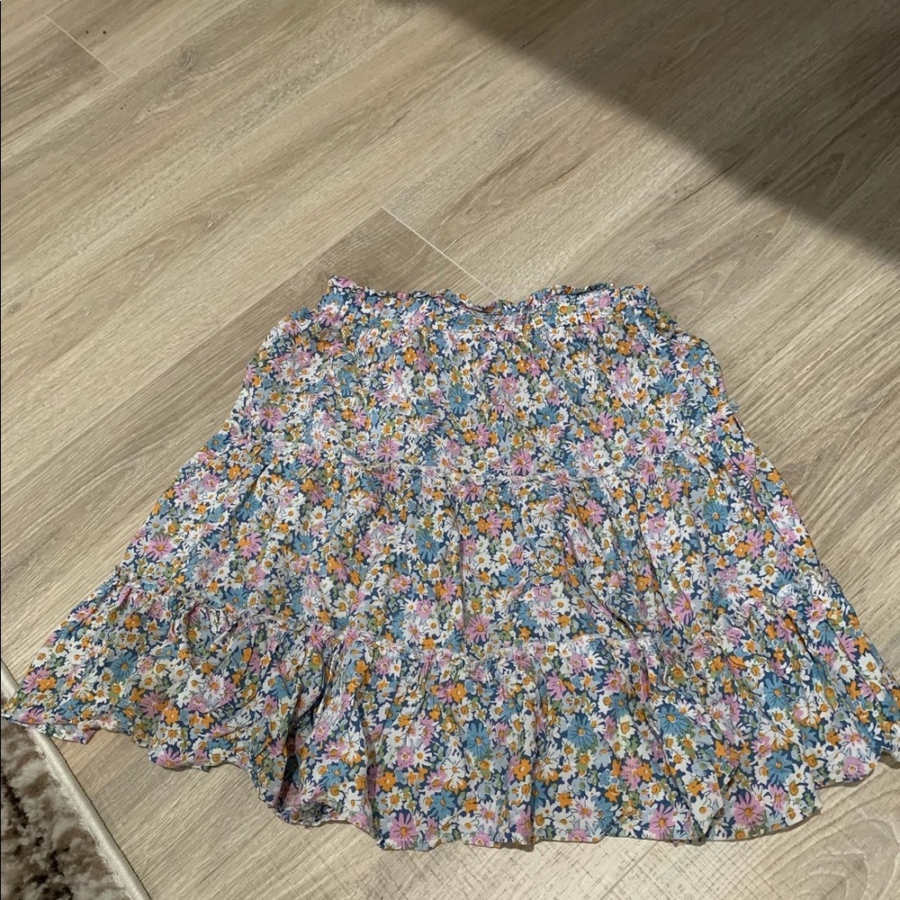 Floral skirt